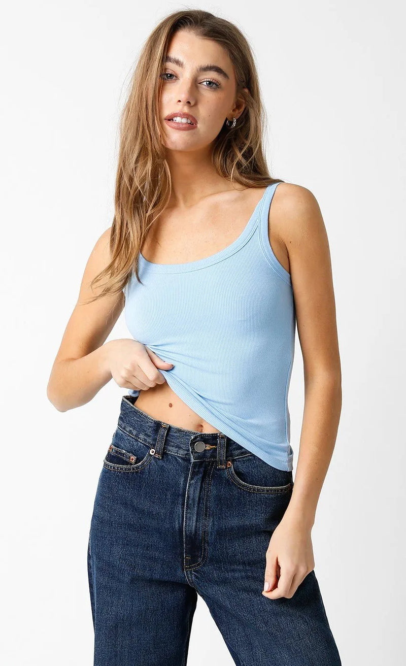 The Sleeveless Round Neck Tank - Heritage-Boutique.com