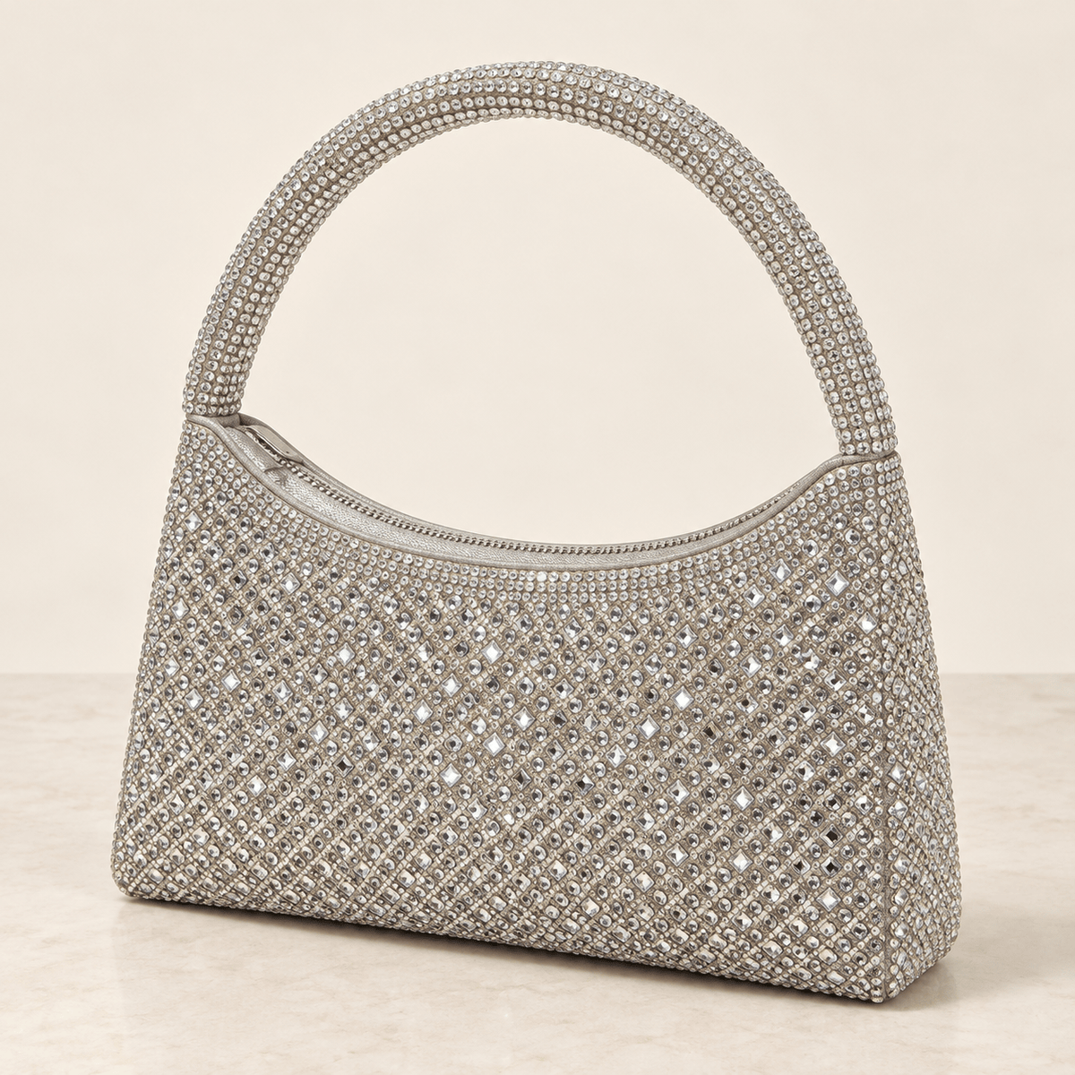The Solenne Crystal Shoulder bag - Heritage-Boutique.com