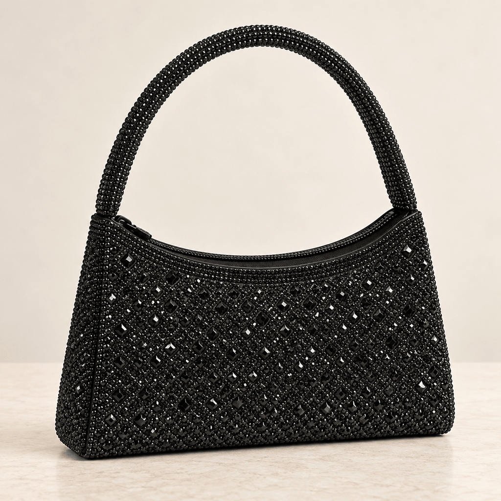 The Solenne Crystal Shoulder bag - Heritage-Boutique.com