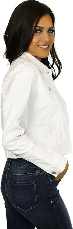 The White Medina Denim Jacket - Heritage-Boutique.com