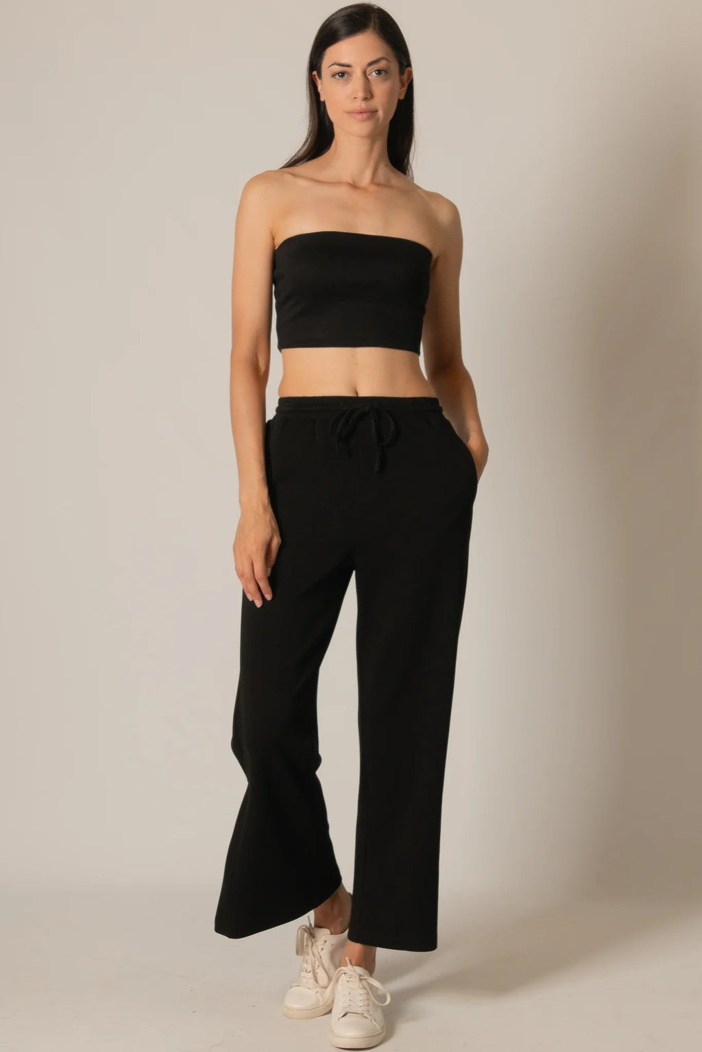 Tru Side Binding Wide Leg Pants by C. Pill - Heritage - Boutique.com