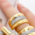 Two Tone 3 - Layer Ring - Heritage - Boutique.com