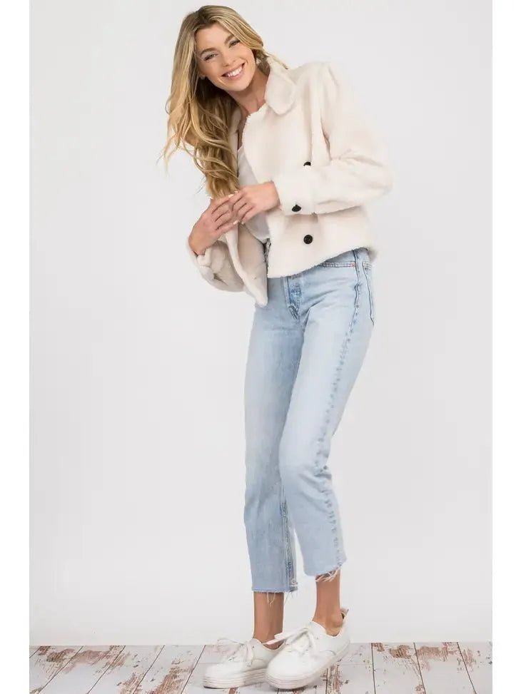 Vintage Faux Fur Fleece Jacket - Heritage - Boutique.com