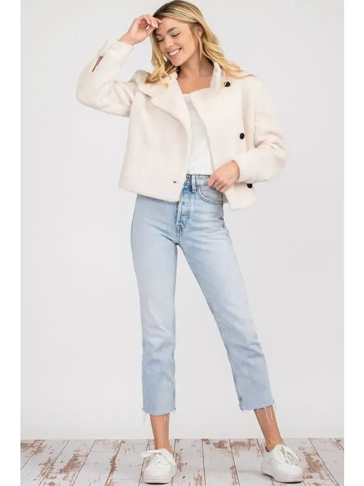 Vintage Faux Fur Fleece Jacket - Heritage - Boutique.com