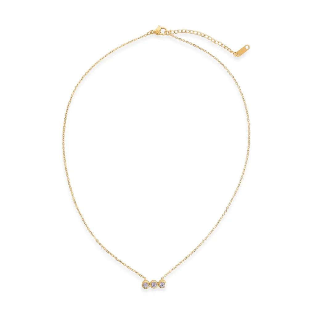 Water Resistant Birthstone Necklace Set - Heritage - Boutique.com