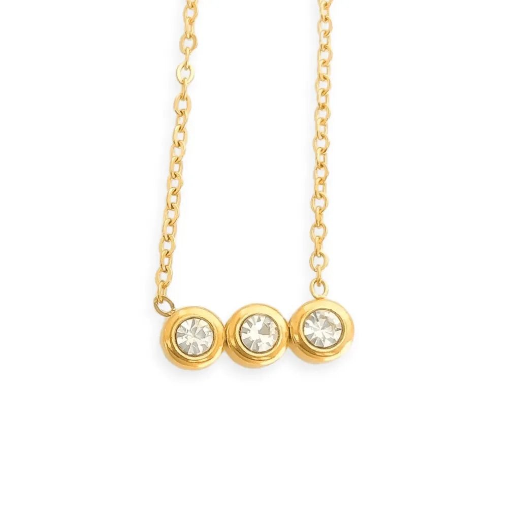 Water Resistant Birthstone Necklace Set - Heritage - Boutique.com