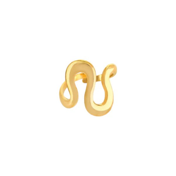 Water Resistant Squiggle Ring - Heritage - Boutique.com