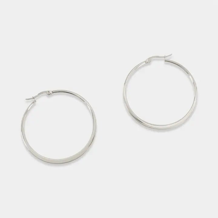 Water Resistant Stainless Steel Hoops - Heritage - Boutique.com