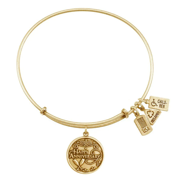 Wind and Fire "Happy Anniversary" Bracelet - Heritage-Boutique.com