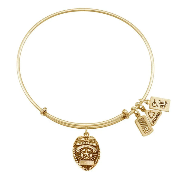Wind and Fire Police Badge Bracelet - Heritage-Boutique.com