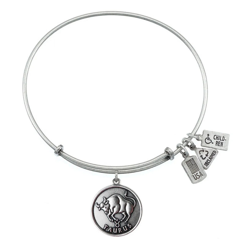 Wind and Fire Zodiac Silver Bracelet - Heritage-Boutique.com