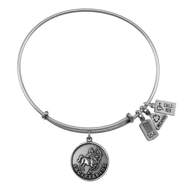 Wind and Fire Zodiac Silver Bracelet - Heritage-Boutique.com