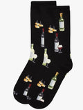 Wine & Cheese Blend Crew Socks - Heritage - Boutique.com