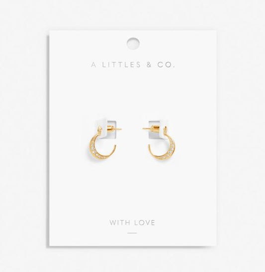 A Little With Love Gold Earrings