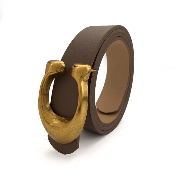 Women Fashion Retro U - Buckle Belt - Heritage - Boutique.com