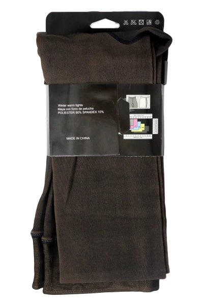 Women's Sheer Fleece Lined Pantyhose Tights - Heritage - Boutique.com
