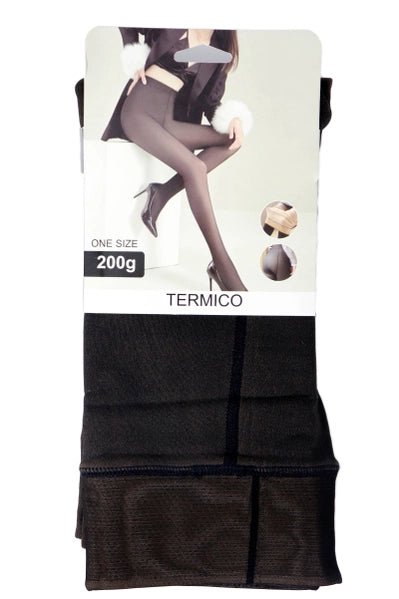 Women's Sheer Fleece Lined Pantyhose Tights - Heritage - Boutique.com