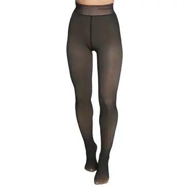 Women's Sheer Fleece Lined Pantyhose Tights - Heritage - Boutique.com