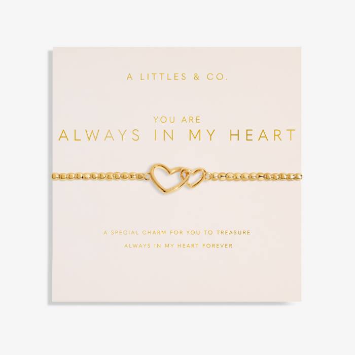 You Are Always in My Heart bracelet - A Little Forever Yours - Heritage - Boutique.com