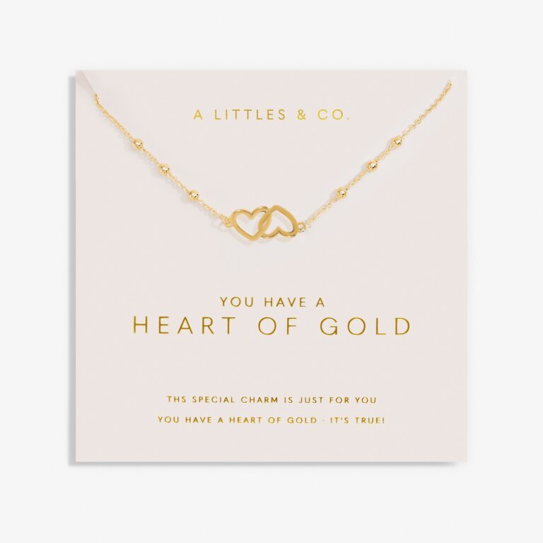 You Have a Heart of Gold necklace - A Little Forever Yours - Heritage - Boutique.com