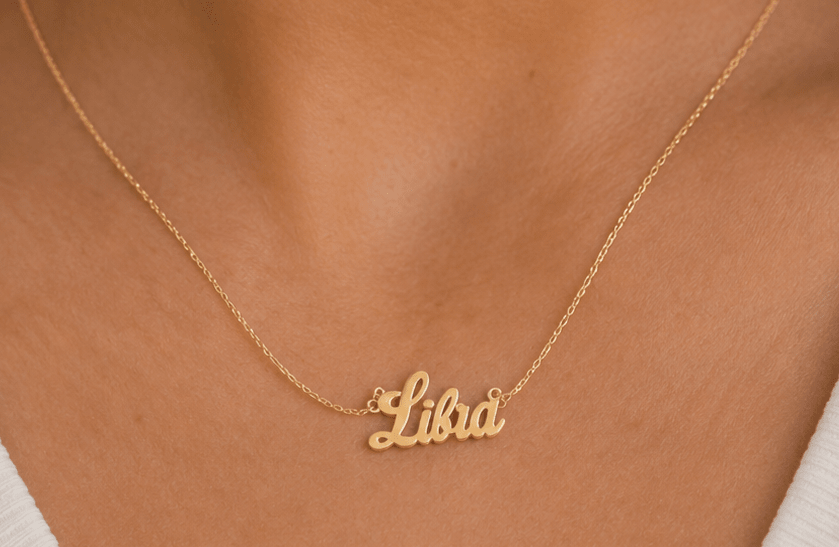 Zodiac Nameplate - Libra - Heritage-Boutique.com