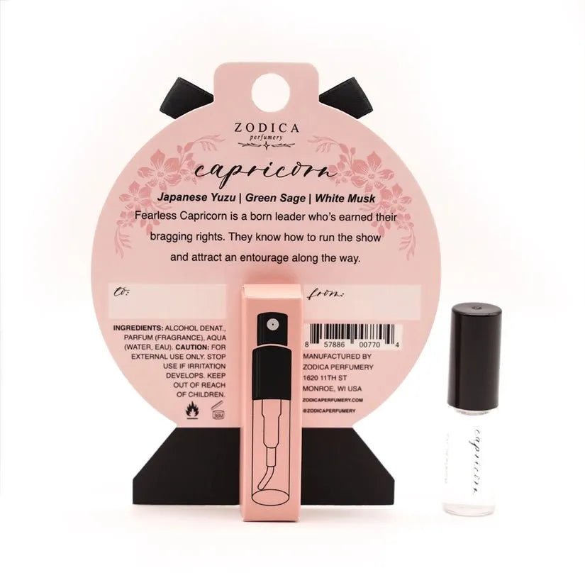 Zodiac Perfumette Card - Zodica Perfumery - Heritage - Boutique.com