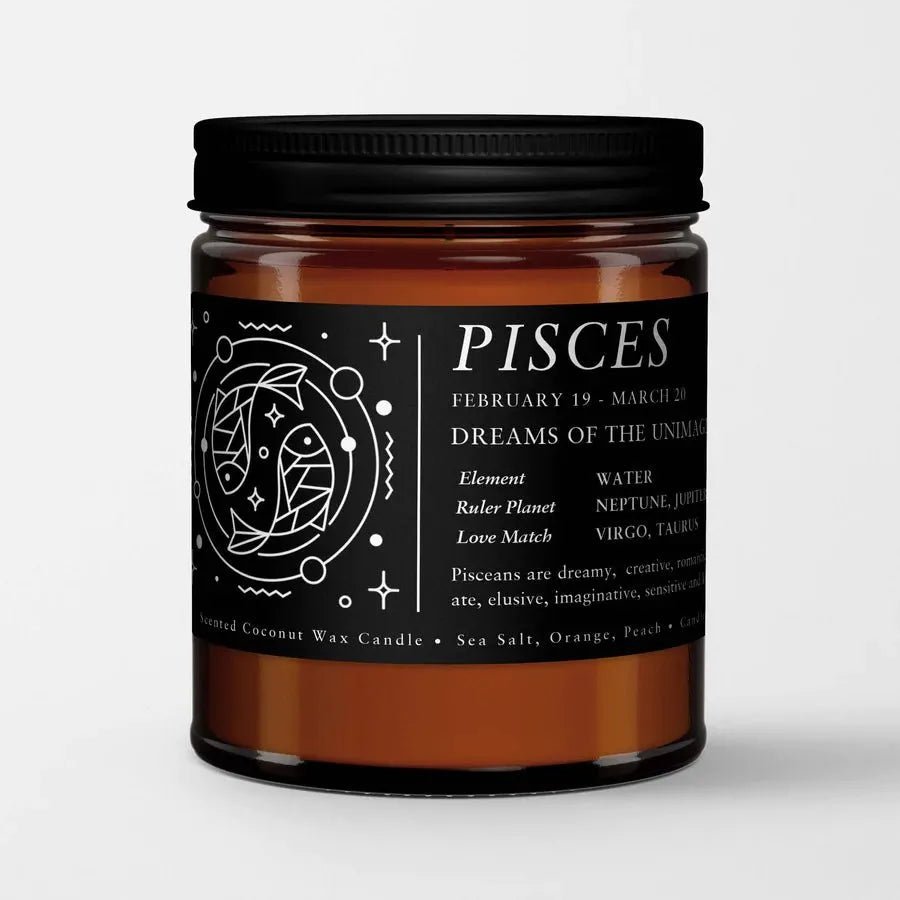 Zodiac Sign Candle - Heritage - Boutique.com
