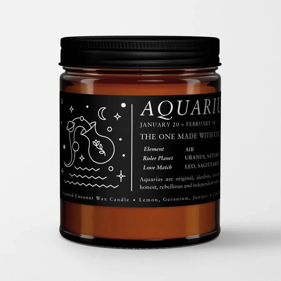 Zodiac Sign Candle - Heritage - Boutique.com
