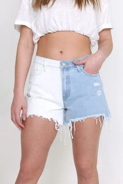 2 Faced High Rise Short - Heritage-Boutique.com