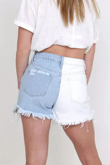 2 Faced High Rise Short - Heritage-Boutique.com