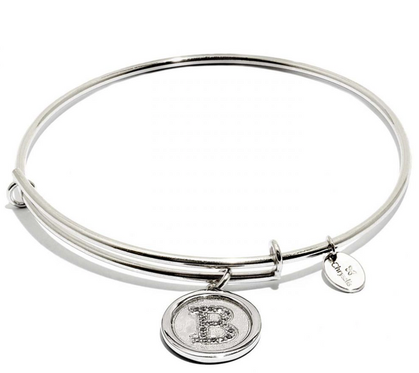 Chrysalis Silver Initial Bracelet