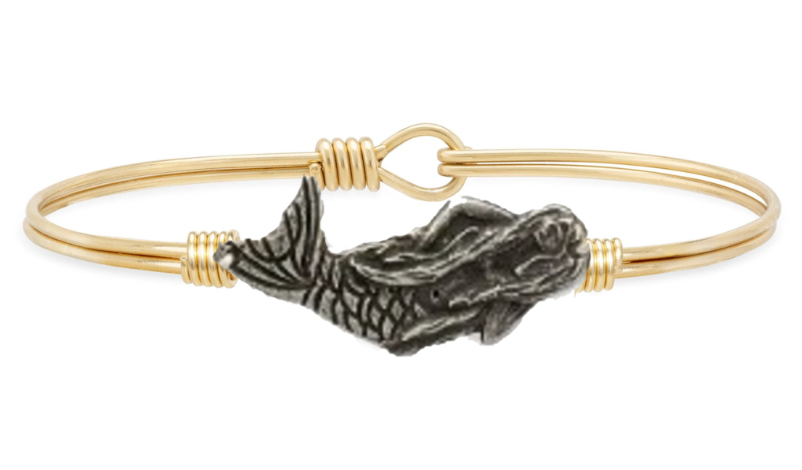 Luca and Danni Gold Mermaid Bracelet