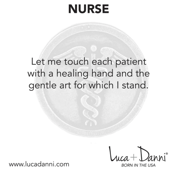 Luca and Danni Gold Nurse Bracelet