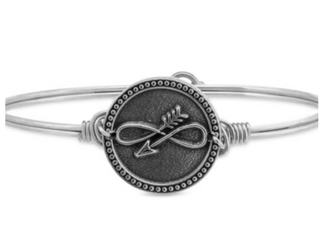Luca and Danni Silver "Embrace the Journey" Bracelet