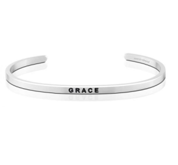 Mantra Band "Grace" in Silver