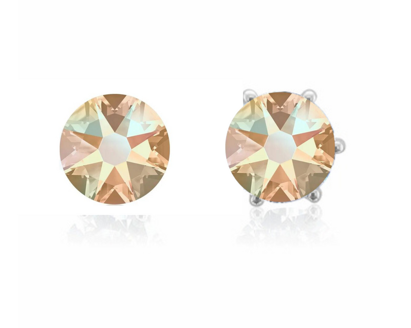 Silver Cubic Zirconia Stud Earrings