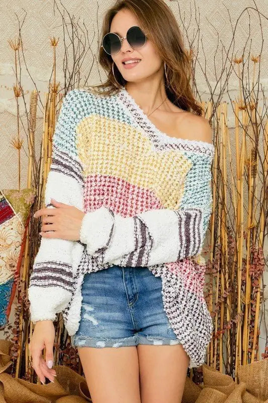 Rainbow Summer Sweater