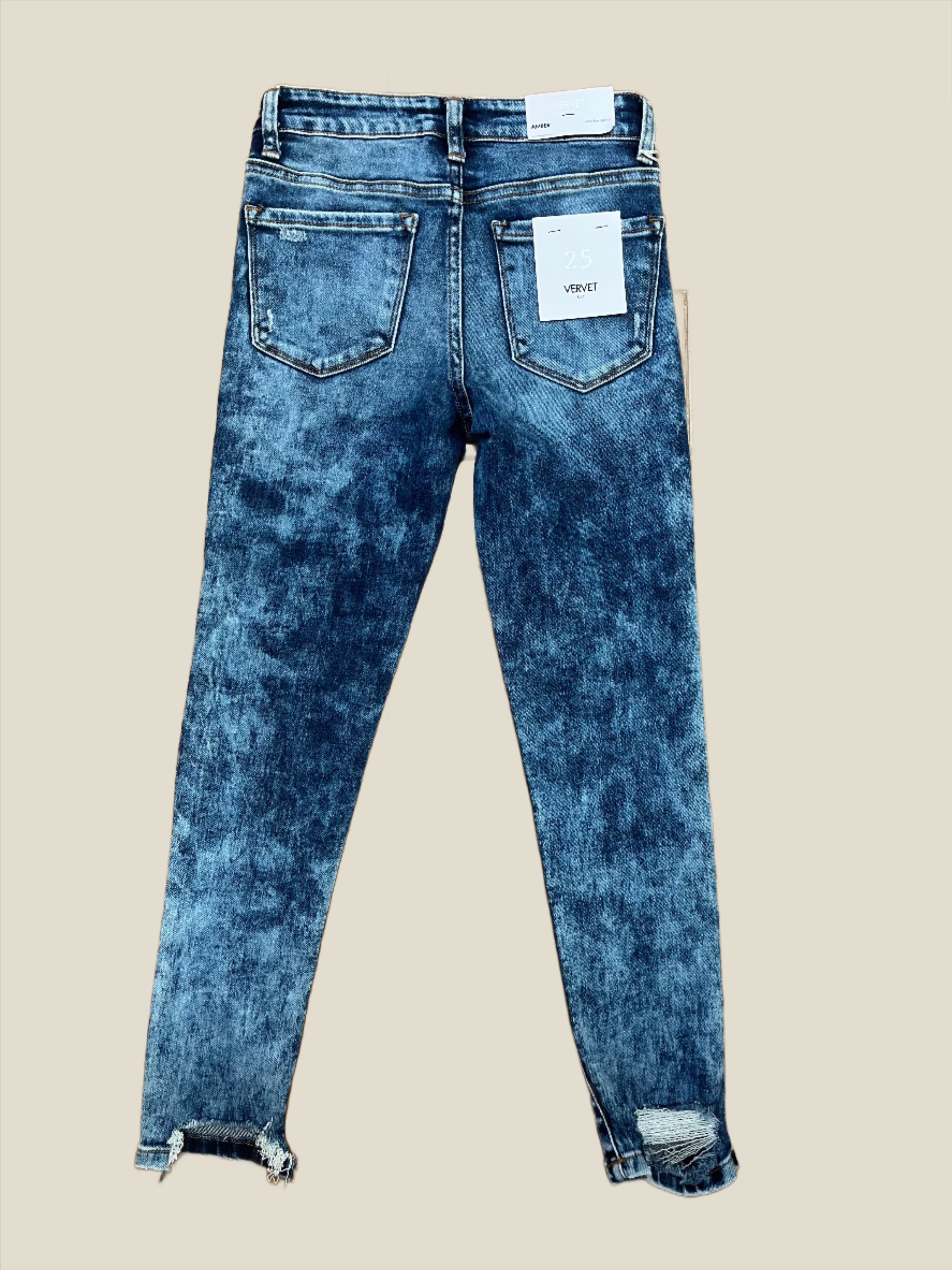 Amber Mid-Rise Skinny Jeans - Heritage-Boutique.com