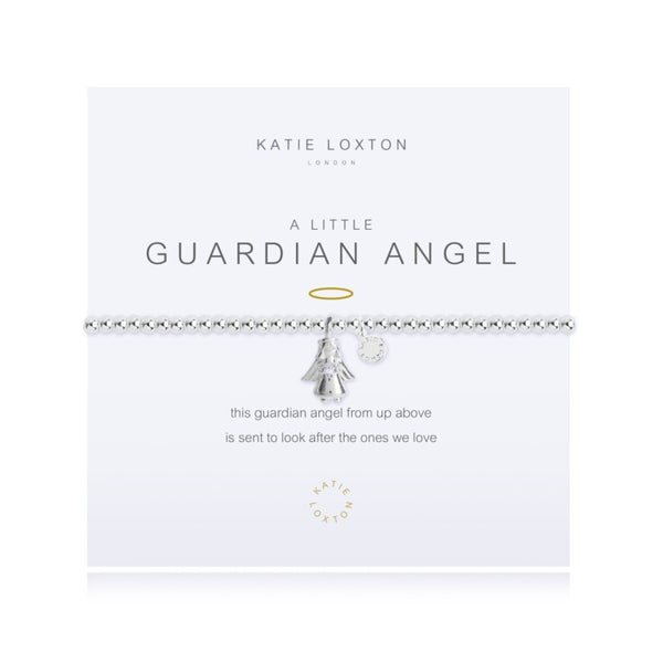 Katie Loxton A Little Guardian Angel Silver Bracelet