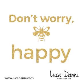 Luca and Danni Silver "Bee Happy" Bracelet