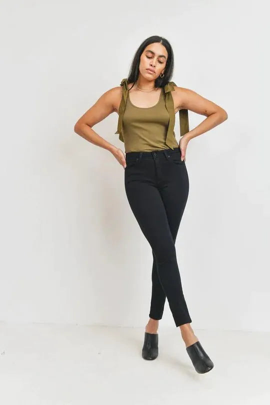 Black 5 Pocket Classic Skinny Jean - Heritage-Boutique.com