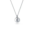 CAI Mini Initial Necklace Silver - Heritage - Boutique.com