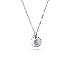 CAI Mini Initial Necklace Silver - Heritage-Boutique.com