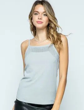 Camisole Tank with Stones - Heritage-Boutique.com