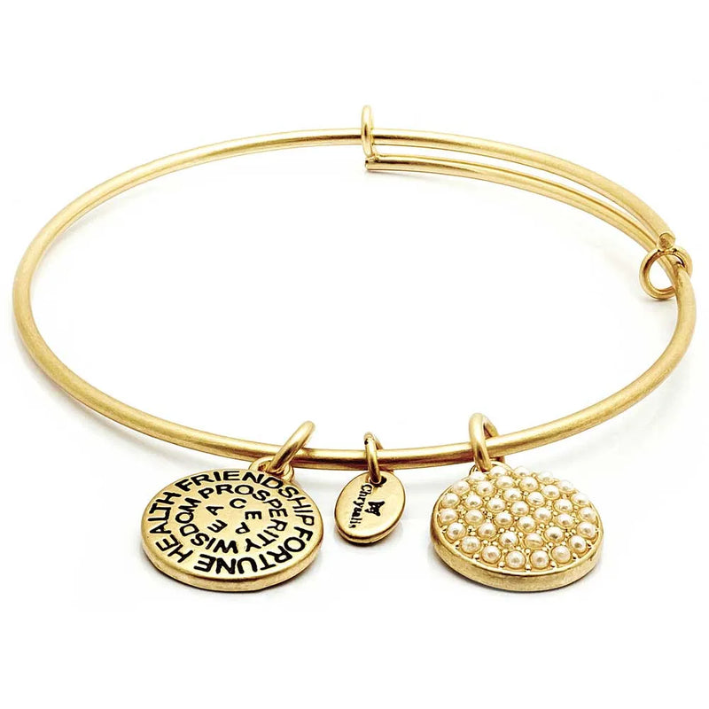 Chrysalis Gold Birthstone Swarovski Crystal Bracelet - Heritage-Boutique.com