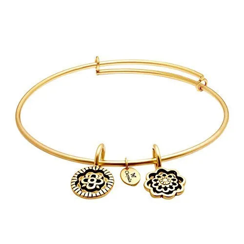 Chrysalis Gold "Happiness" Bracelet - Heritage-Boutique.com