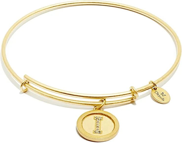 Chrysalis Gold Initial Bracelet - Heritage - Boutique.com