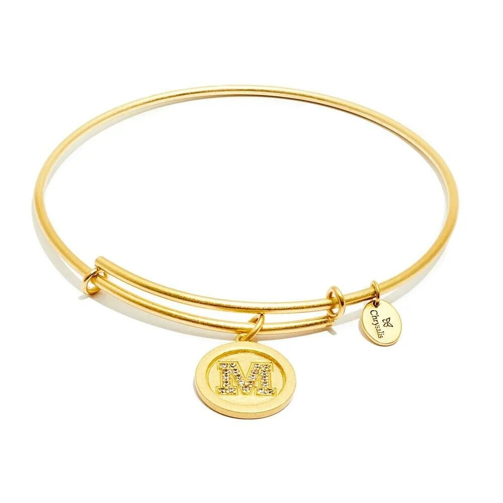 Chrysalis Gold Initial Bracelet - Heritage - Boutique.com