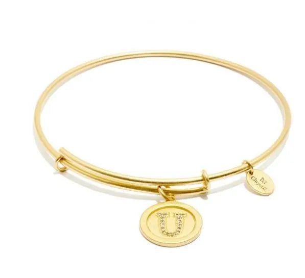Chrysalis Gold Initial Bracelet - Heritage - Boutique.com