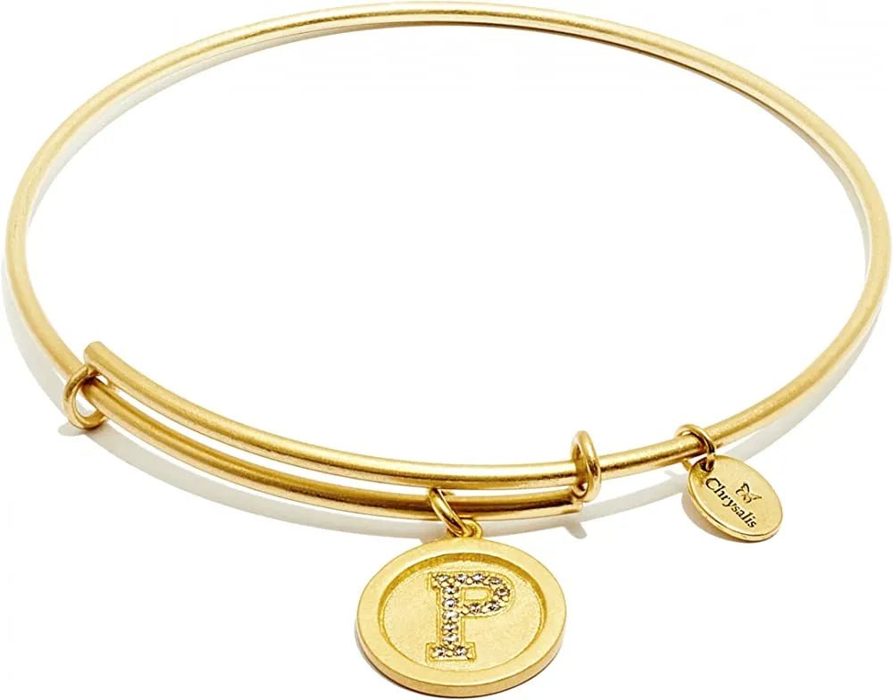 Chrysalis Gold Initial Bracelet - Heritage - Boutique.com